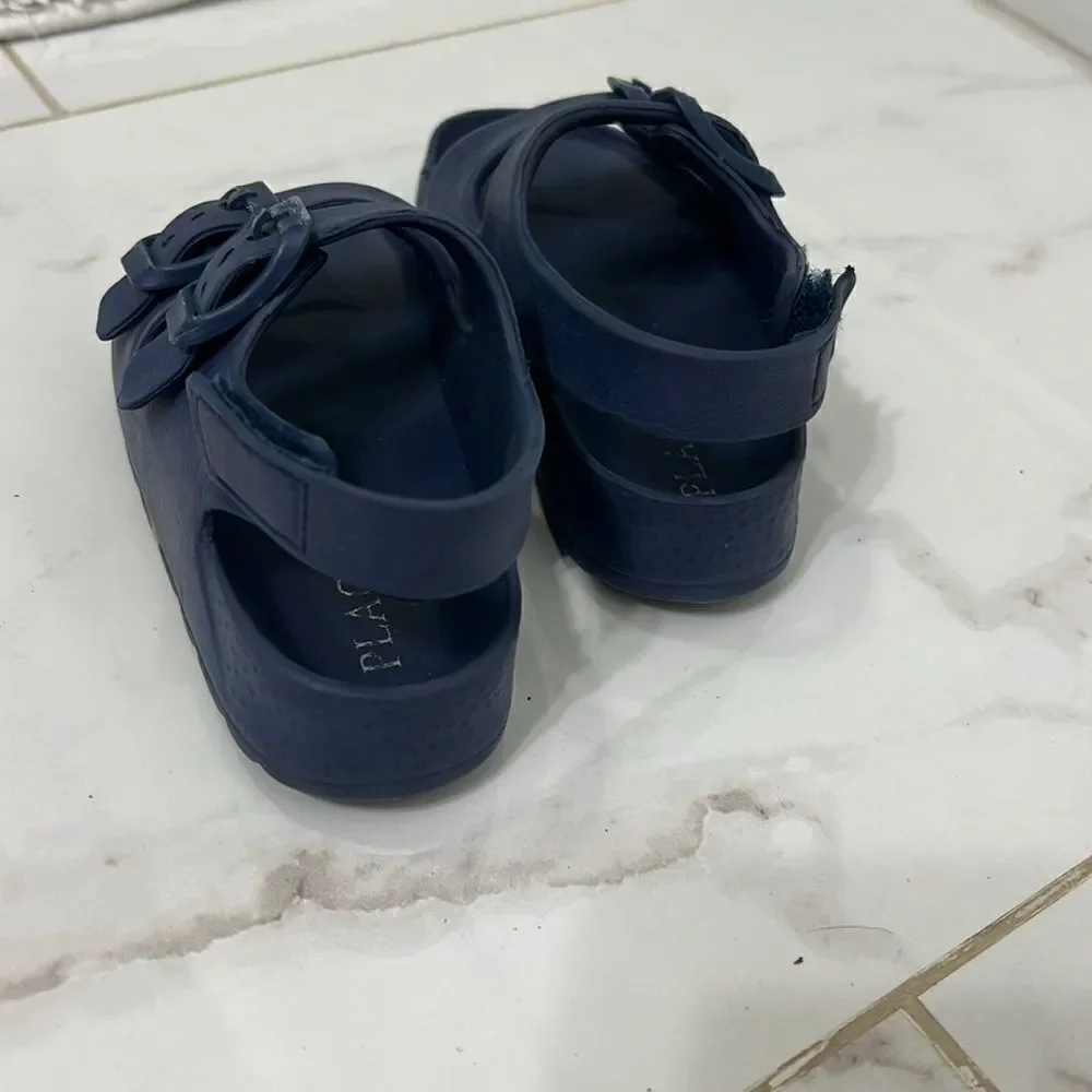Blue Sandals (Birkenstock Like) Baby Shoes - Excellent Condition